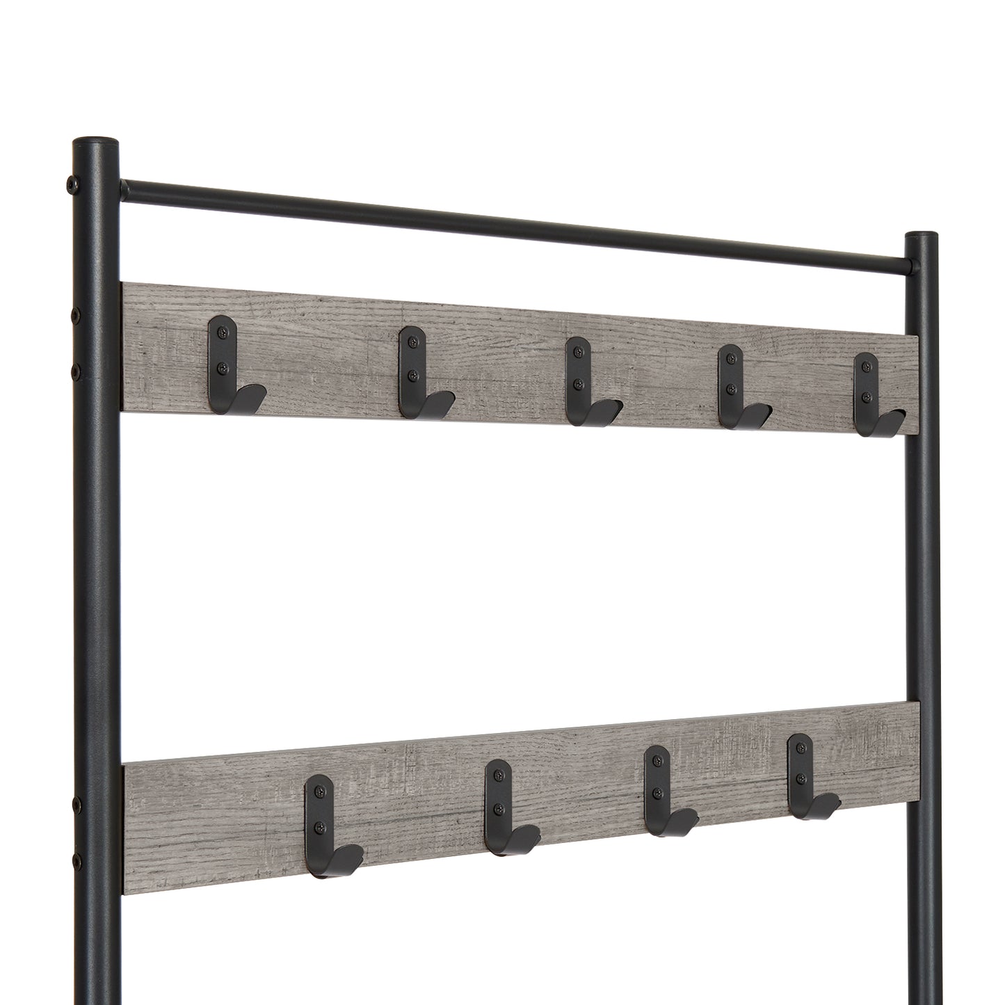 Coat Rack, Basic Type, with Shoe Storage Bench