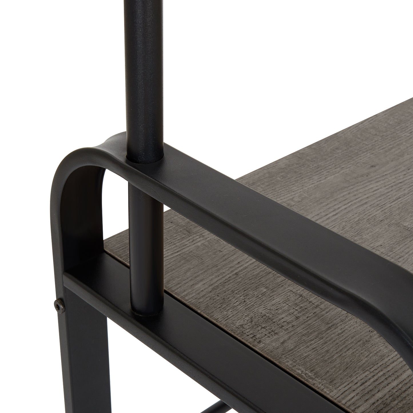 Coat Rack, with Shoe Storage Bench and Anti-tip Straps