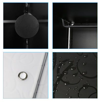 Bedroom PP Storage Wardrobe, 12 /20Cubes, with White Door Panel Twill Printed