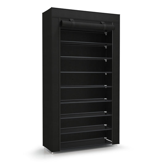 Non-woven Fabric Foldable Shoe Rack,  Single Raw and Multi-layer