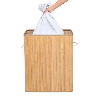 Laundry Basket, Bamboo Material