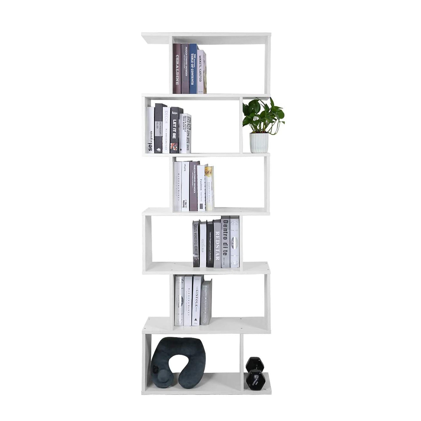 Modern Bookcase, Stacked and Multilayer Structure