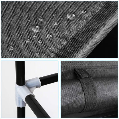 Non-woven Fabric Foldable Shoe Rack,  Single Raw and Multi-layer