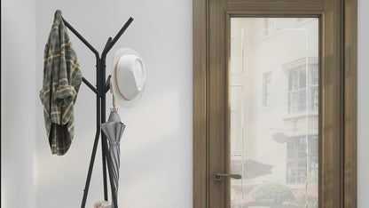 Hall Tree Triangle Design, Matte Coating